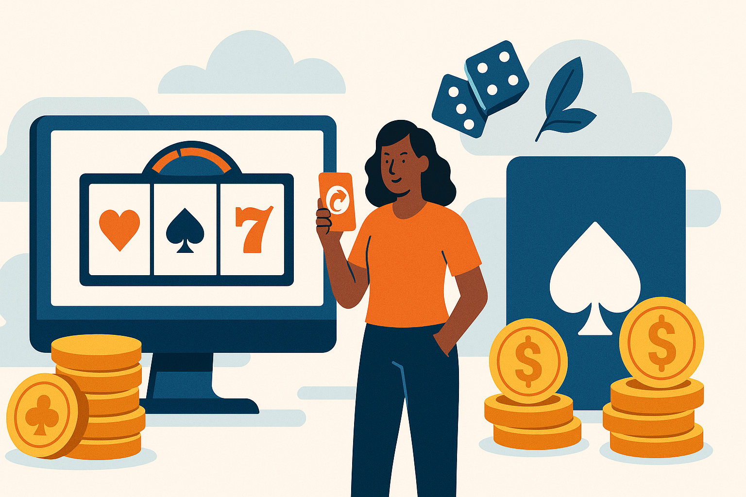 Online casinos that accept orange money