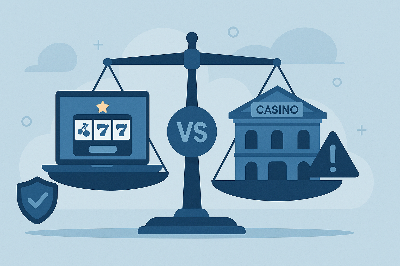 New online casino vs established casino which is safer