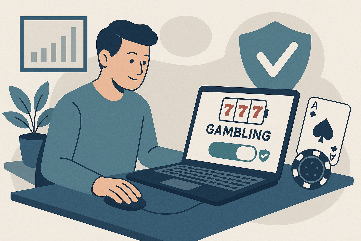 What does responsible gambling mode mean