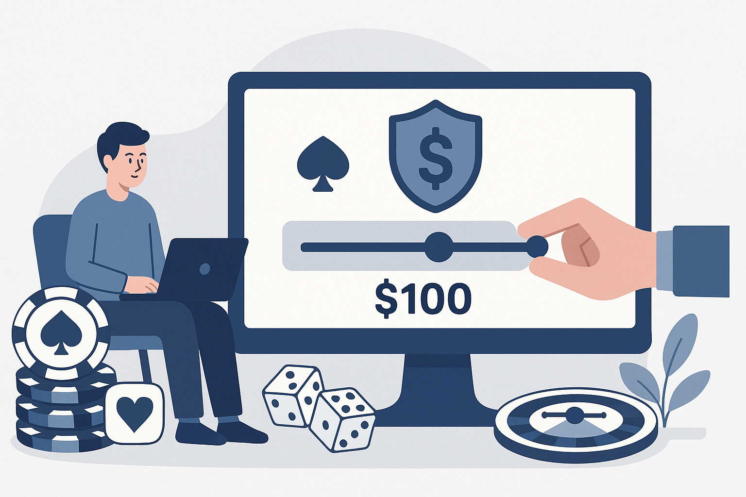 How to set a deposit limit at an online casino