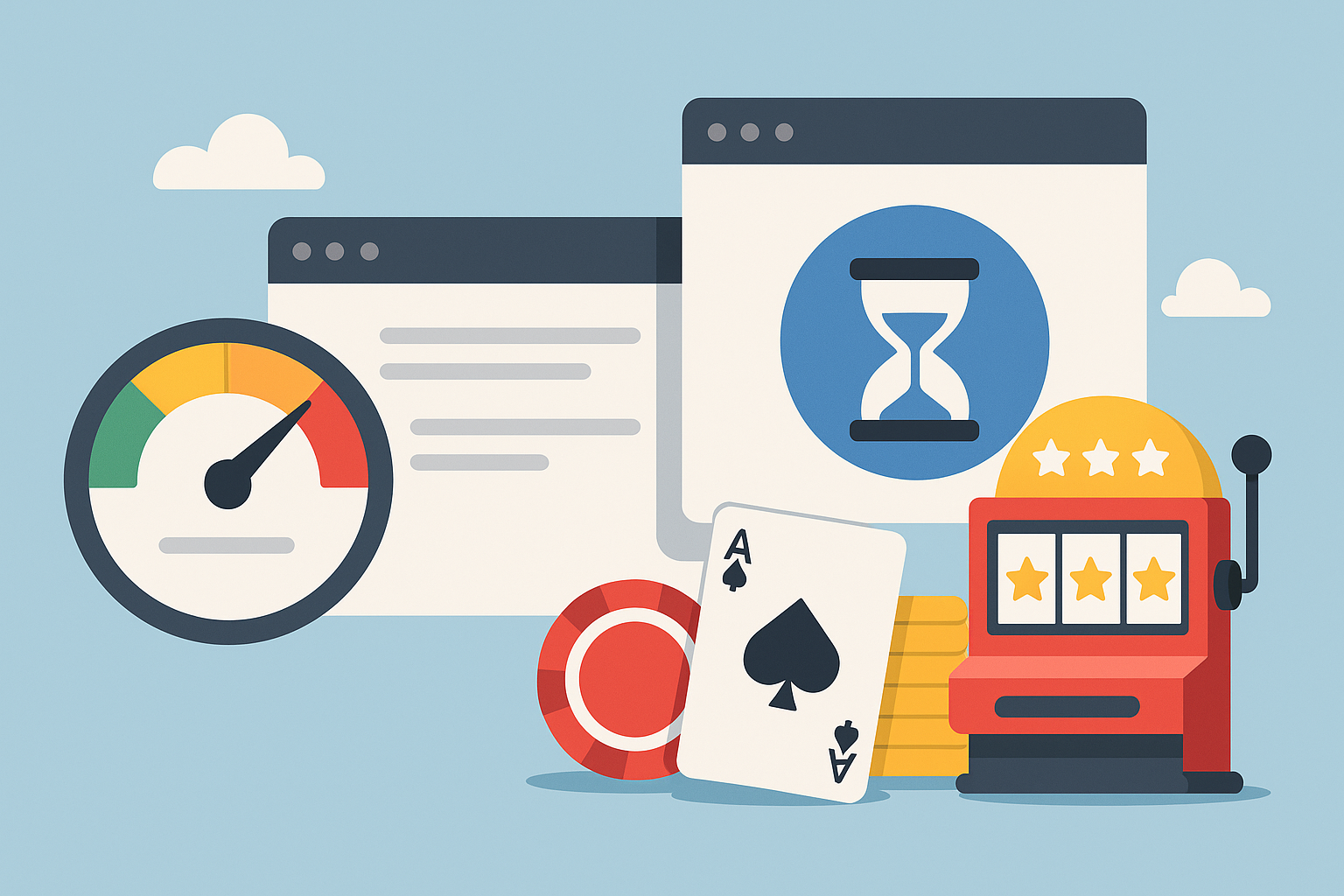 Why do some casinos have faster page load times